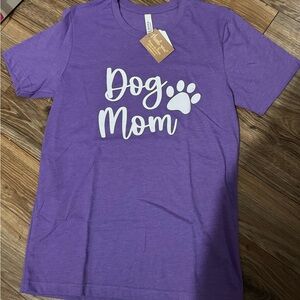 Purple Dog Mom T-Shirt